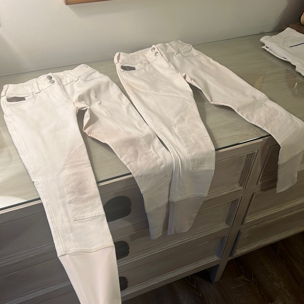 Winston Equestrian Whites. Size 25/xs make offer!